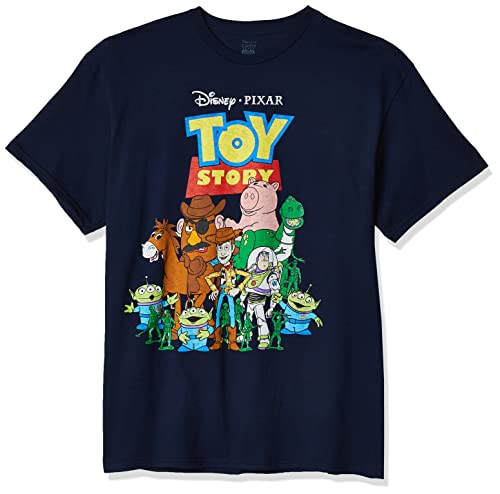 Disney Toy Story Men's T-Shirt, Navy Heather, X-Large | Amazon.com